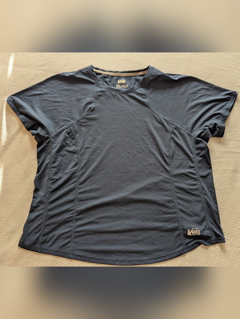 REI Blue Swiftland High-Low-Hem Running T-shirt Sz.1XL